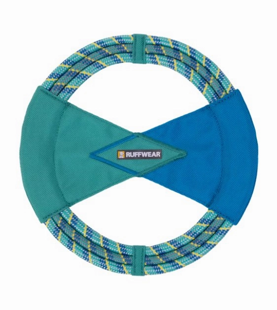 Ruffwear Pacific Ring Fling, Fetch & Tug Dog Toy (Aurora Teal) large breed food,big dog food