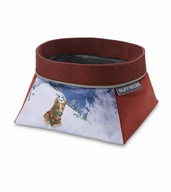 Ruffwear Quencher Artisst Series Packable Food & Water Dog Bowl (Mount Bailey) dog nutrition,healthy dog food