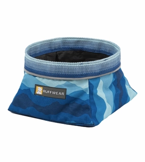 Ruffwear Quencher Collapsible Dog Food & Water Bowl (Coastal Mountains) dog nutrition,healthy dog food