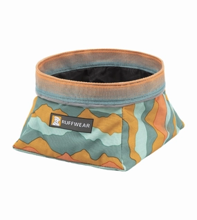 Ruffwear Quencher Collapsible Dog Food & Water Bowl (Spring Mountains) dog nutrition,healthy dog food