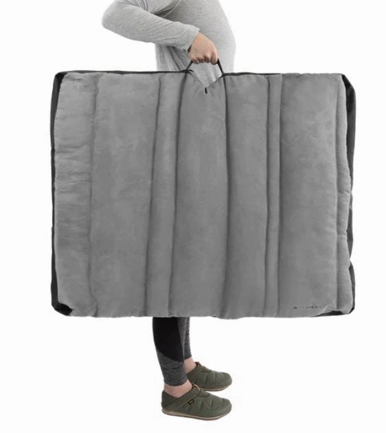 Ruffwear Restcycle Home & Outdoor Dog Bed With Handle (Cloudburst Gray)