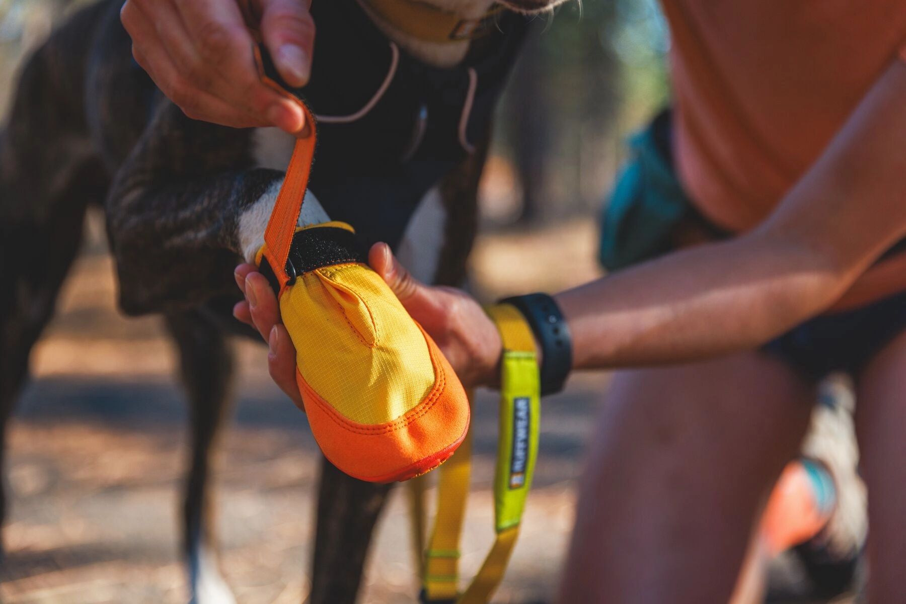 Ruffwear Summit Trex All-Season Paw Protection Dog Boots (Sunrise Yellow)