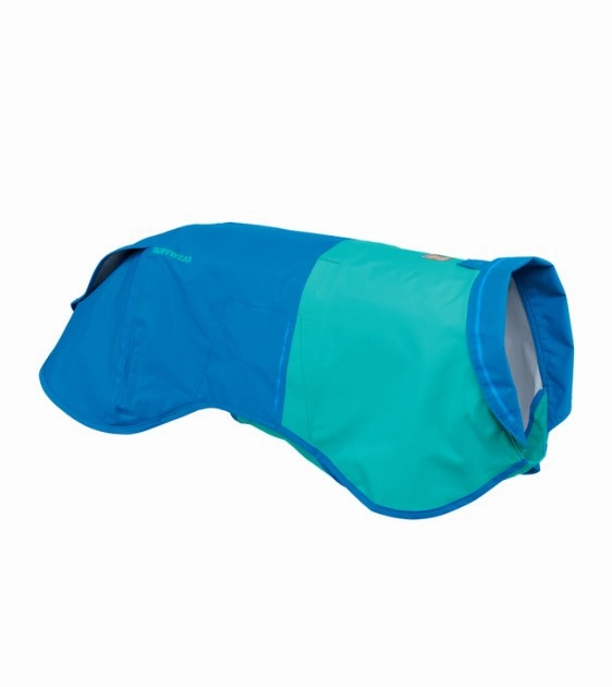 Ruffwear Sun Shower Reflective Lightweight Dog Raincoat (Blue Dusk)