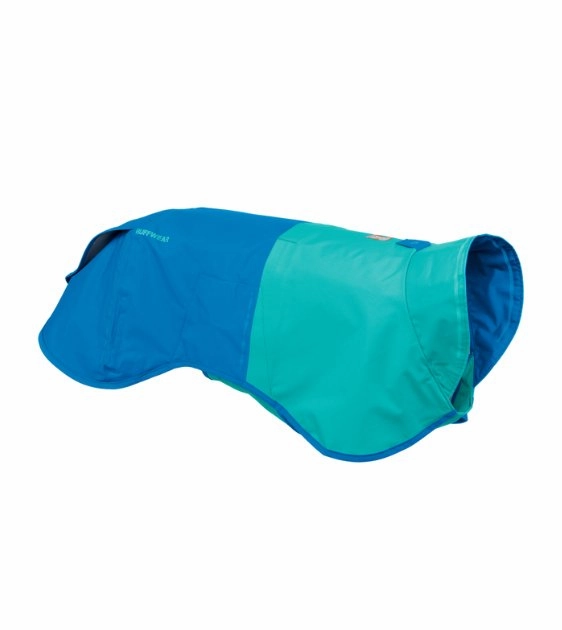 Ruffwear Sun Shower Reflective Lightweight Dog Raincoat (Blue Dusk)