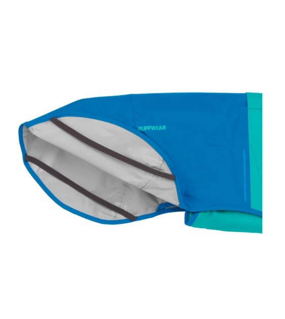 Ruffwear Sun Shower Reflective Lightweight Dog Raincoat (Blue Dusk)