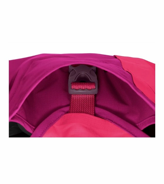 Ruffwear Sun Shower? Reflective Lightweight Dog Raincoat (Hibiscus Pink)
