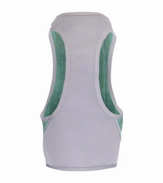 Ruffwear Swamp Cooler Zip Lightweight Cooling Dog Vest (Aurora Teal)