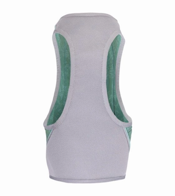 Ruffwear Swamp Cooler Zip? Lightweight Cooling Dog Vest (Aurora Teal)