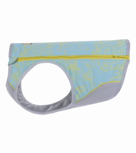 Ruffwear Swamp Cooler Zip? Lightweight Cooling Dog Vest (Blue Mist)