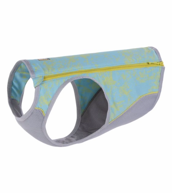 Ruffwear Swamp Cooler Zip? Lightweight Cooling Dog Vest (Blue Mist)