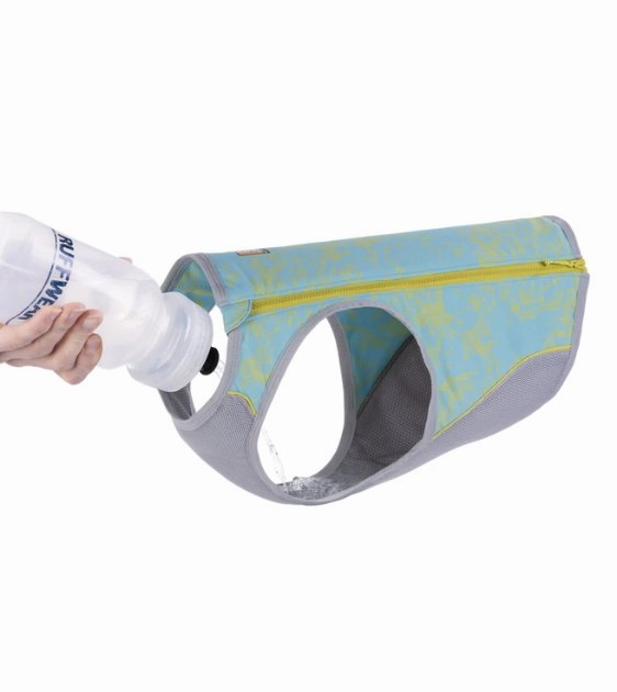 Ruffwear Swamp Cooler Zip? Lightweight Cooling Dog Vest (Blue Mist)