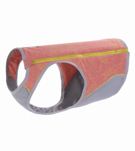 Ruffwear Swamp Cooler Zip Lightweight Cooling Dog Vest (Salmon Pink)