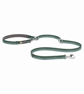 Ruffwear Switchbak? Adjustable Double-Ended Dog Leash (River Rock Green)