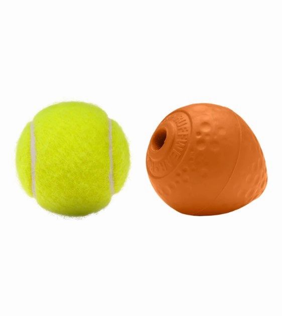 Ruffwear Turnup Interactive Rubber Throw Dog Toy (Campfire Orange)