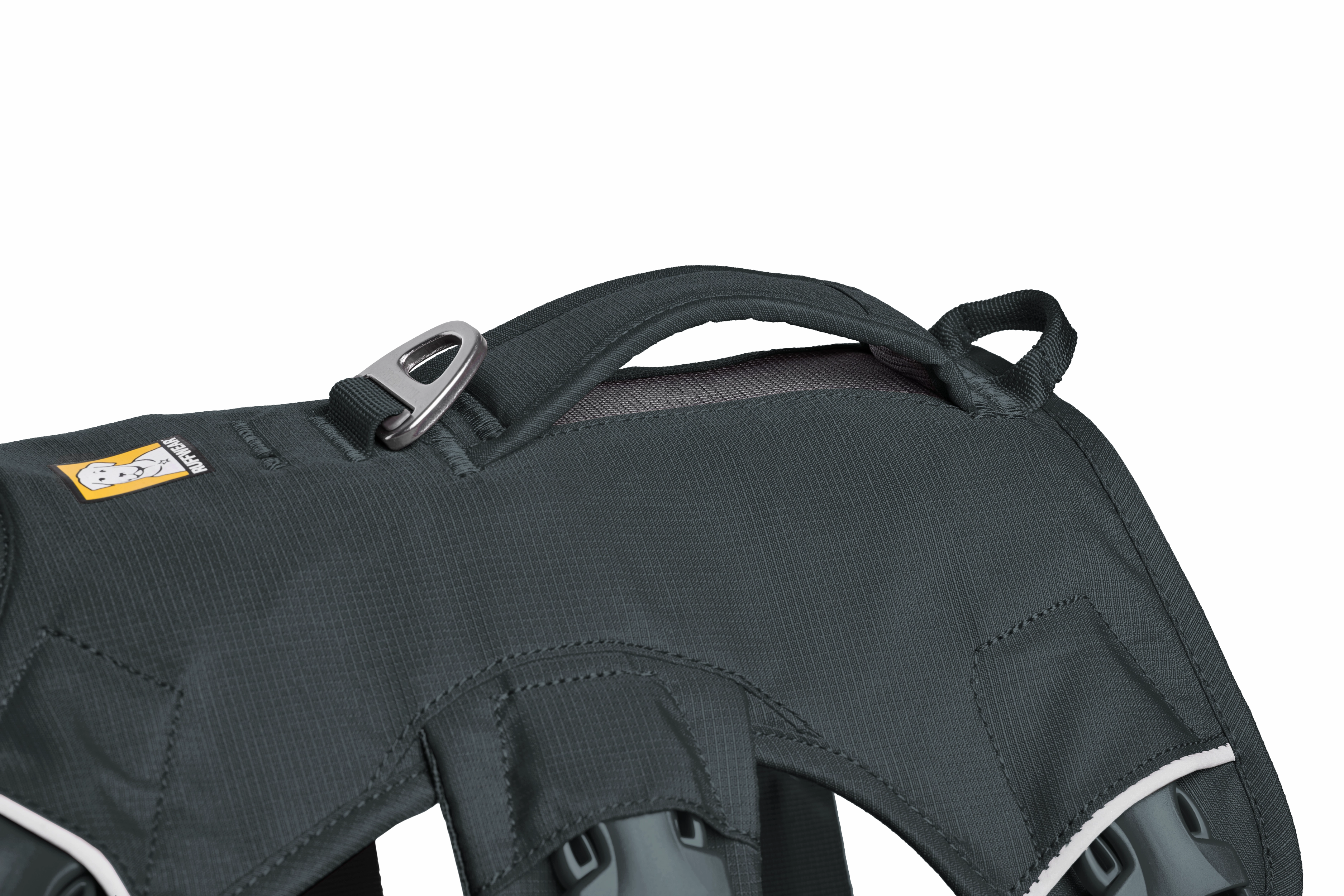 Ruffwear Web Master Dog Harness with Neck Buckle and Handle (Basalt Gray)