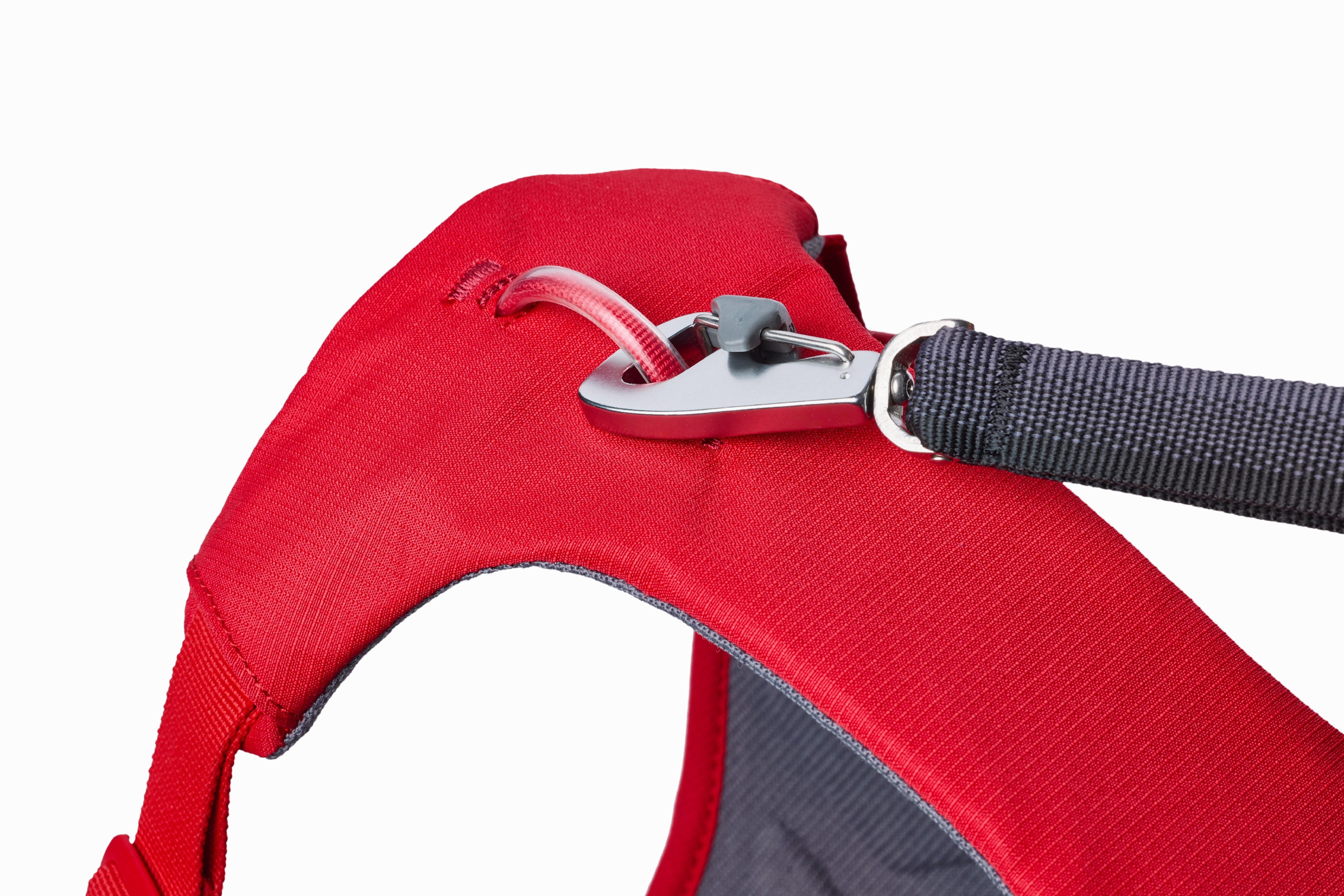 Ruffwear Web Master? Dog Harness with Neck Buckle and Handle (Red Canyon)