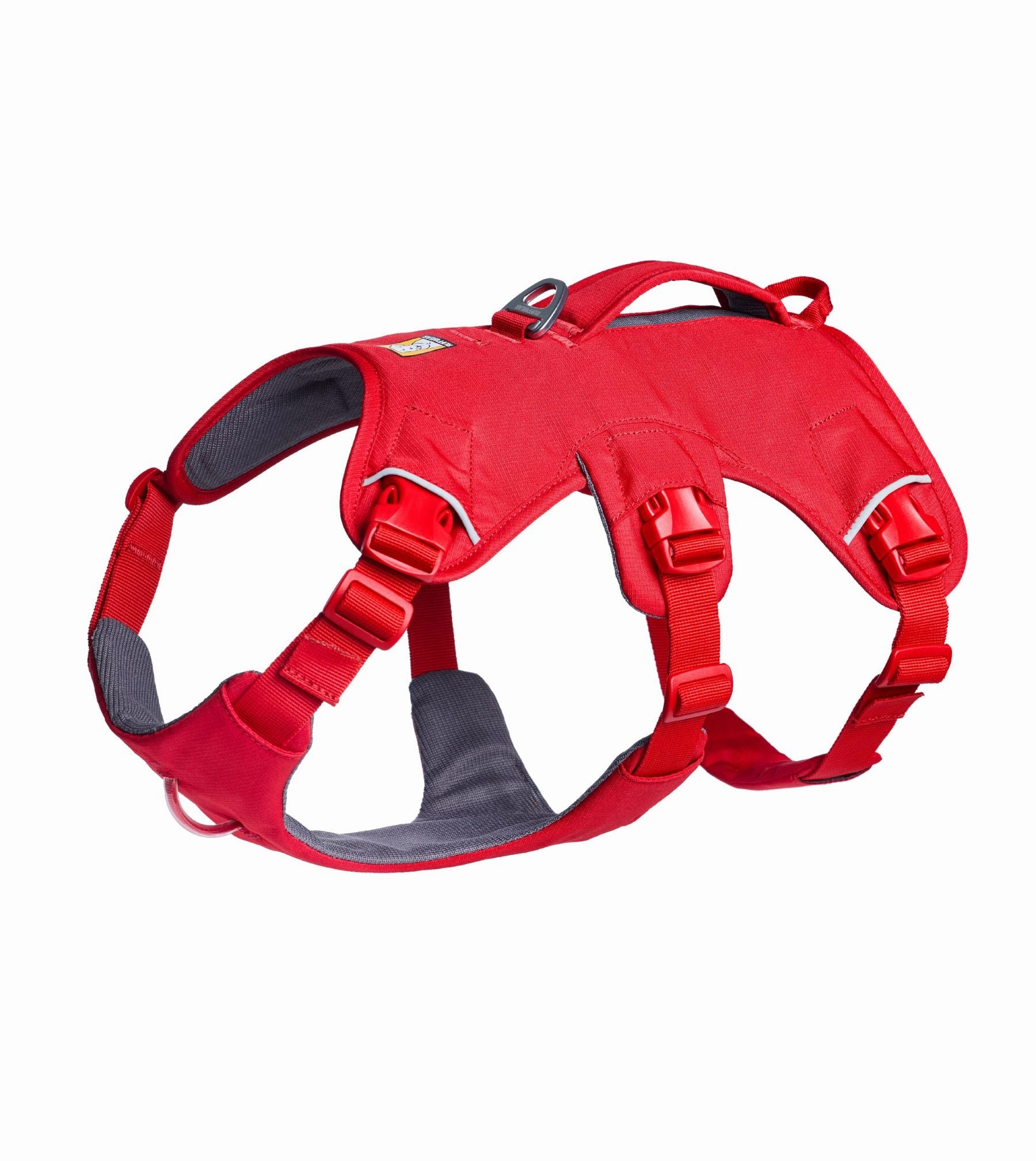 Ruffwear Web Master? Dog Harness with Neck Buckle and Handle (Red Canyon)