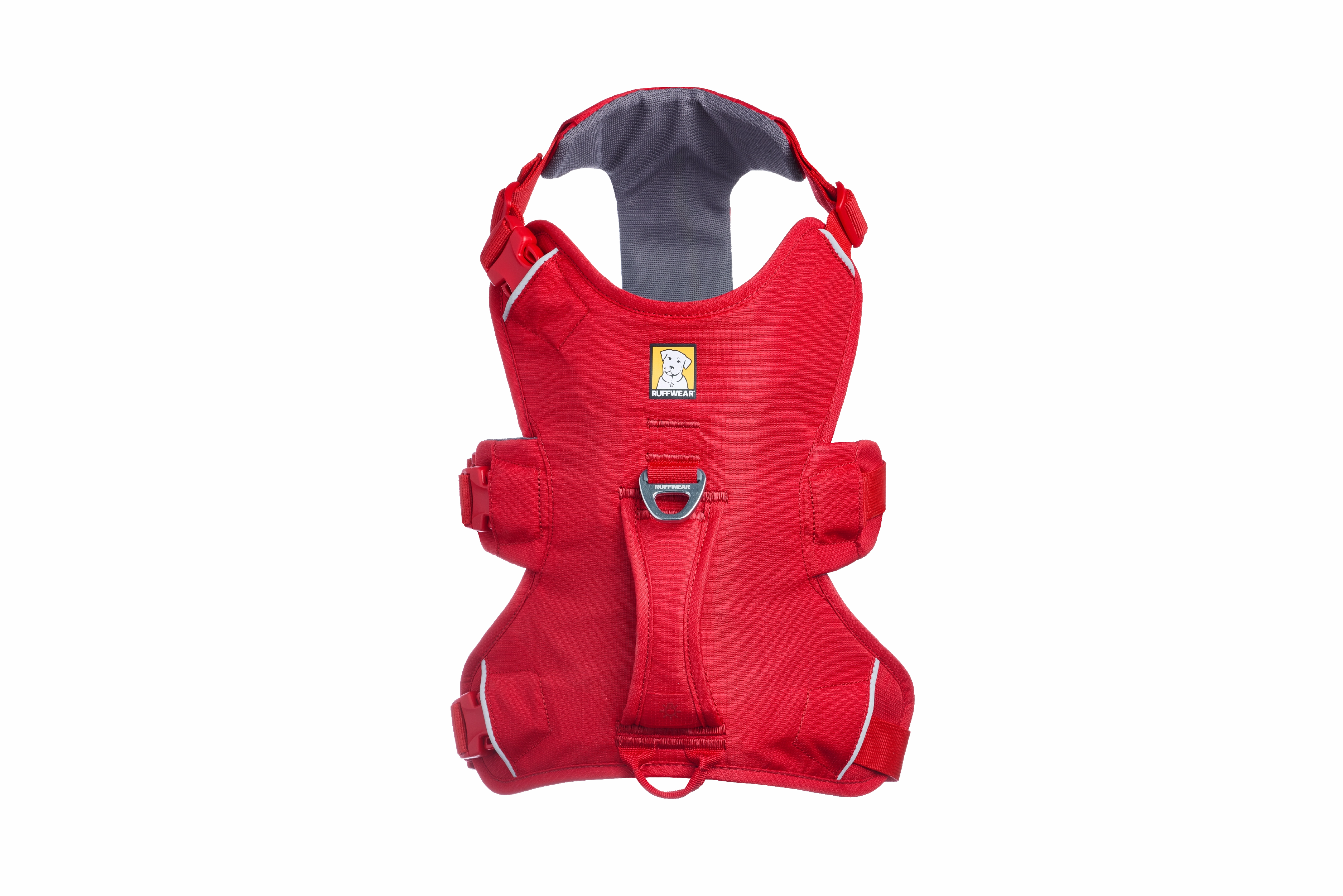 Ruffwear Web Master? Dog Harness with Neck Buckle and Handle (Red Canyon)