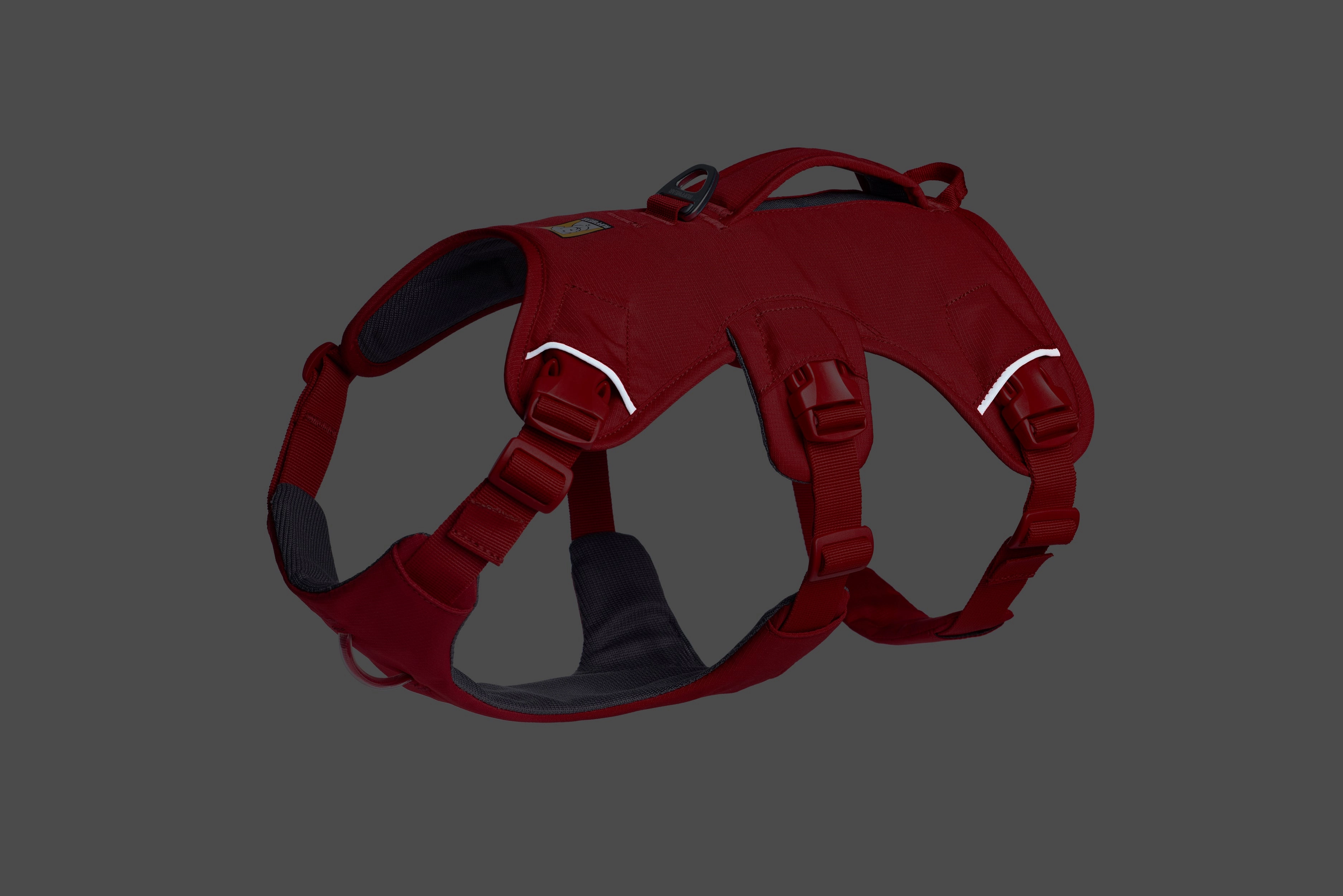 Ruffwear Web Master? Dog Harness with Neck Buckle and Handle (Red Canyon)