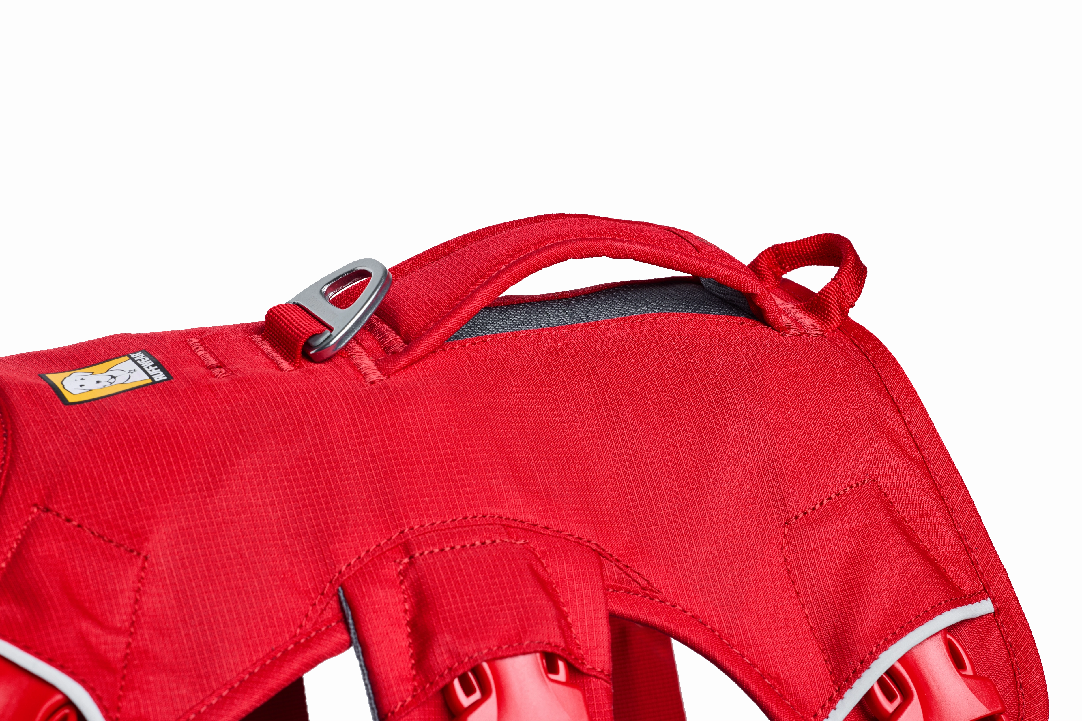 Ruffwear Web Master? Dog Harness with Neck Buckle and Handle (Red Canyon)