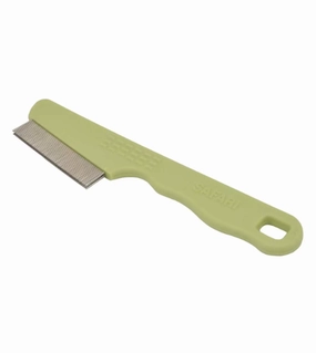 Safari Double Row Dog Flea Comb interactive dog toy,tech pet toy