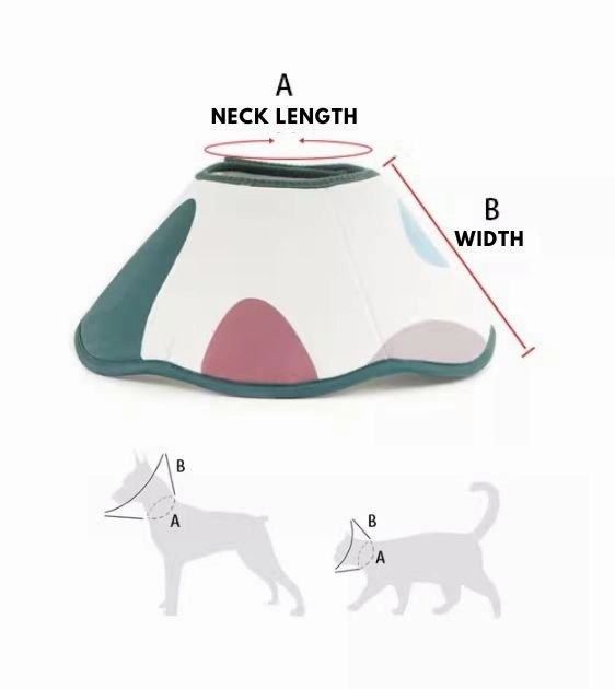 SALA First Aid Comfy Recovery Soft E-Collar For Dogs & Cats