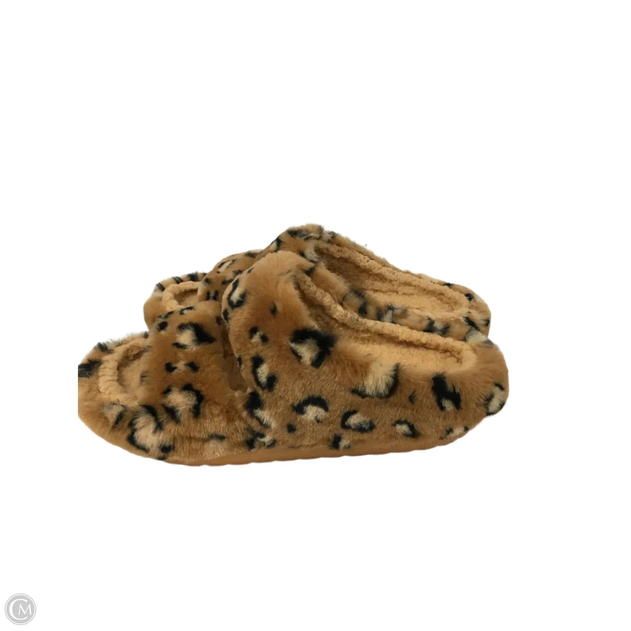 Sandals Flats By Crocs In Animal Print, Size: 9 crocs