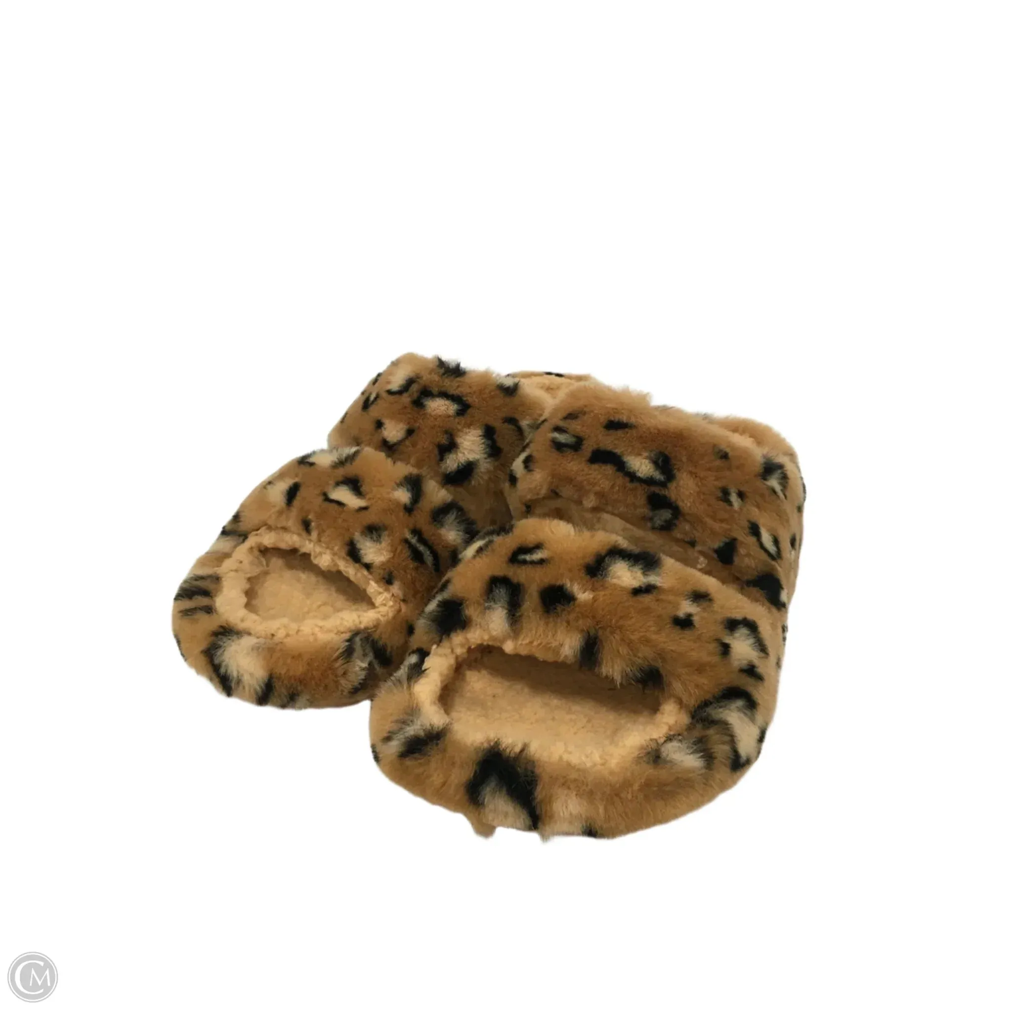 Sandals Flats By Crocs In Animal Print, Size: 9 crocs
