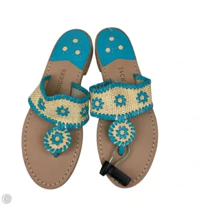 Sandals Flats By Jack Rogers In Blue, Size: 7.5