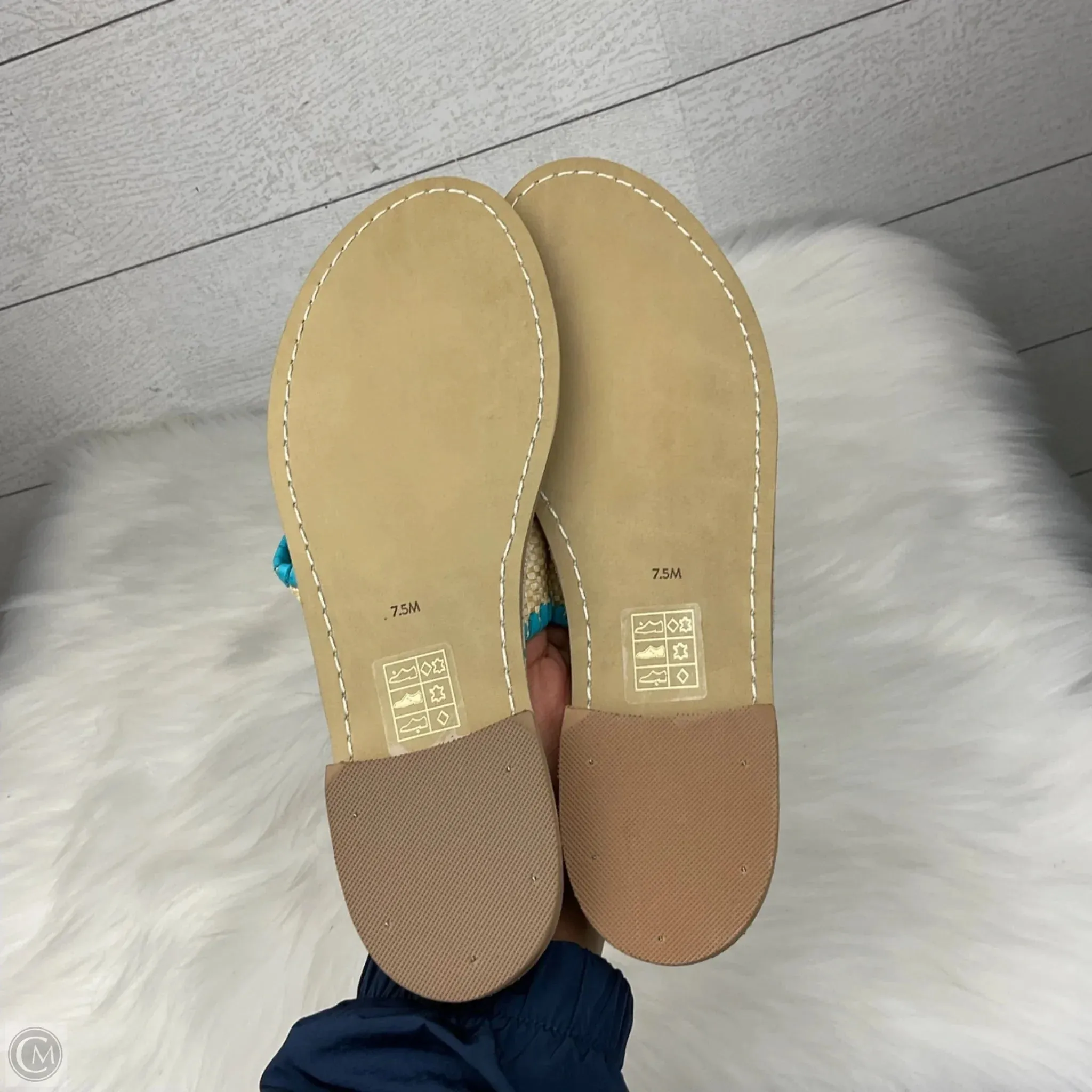 Sandals Flats By Jack Rogers In Blue, Size: 7.5