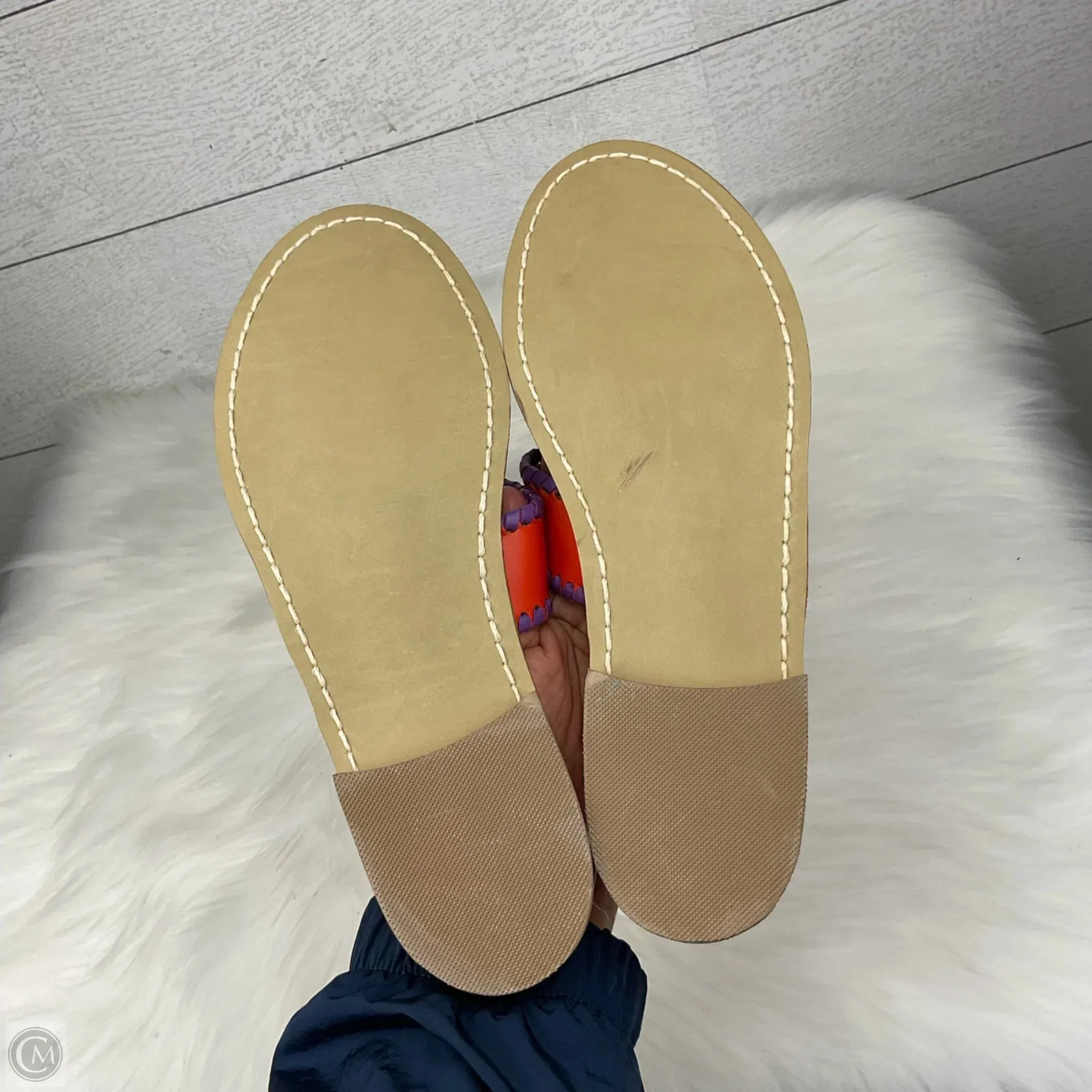 Sandals Flats By Jack Rogers In Orange, Size: 7.5