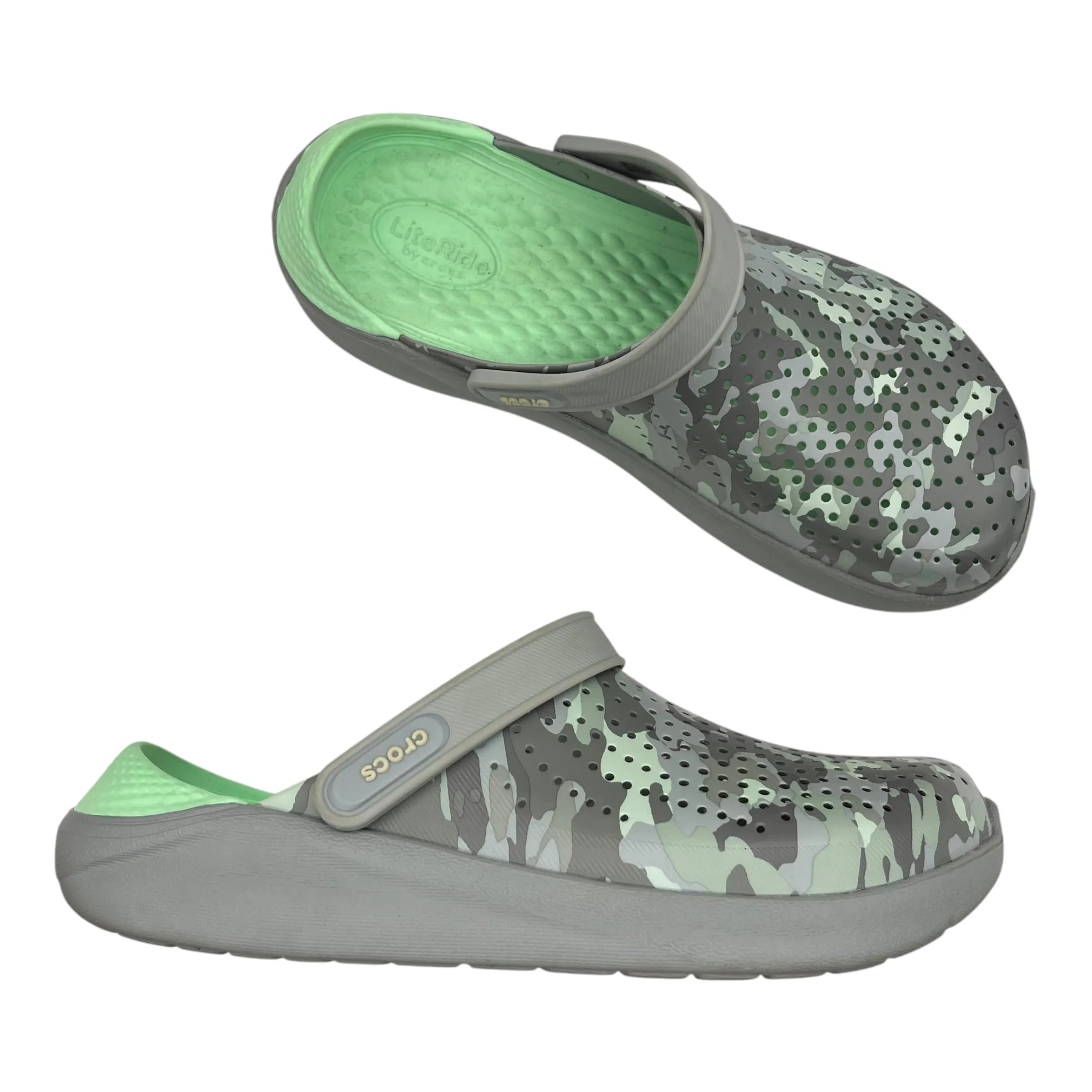 Sandals Sport By Crocs In Grey, Size:10 crocs