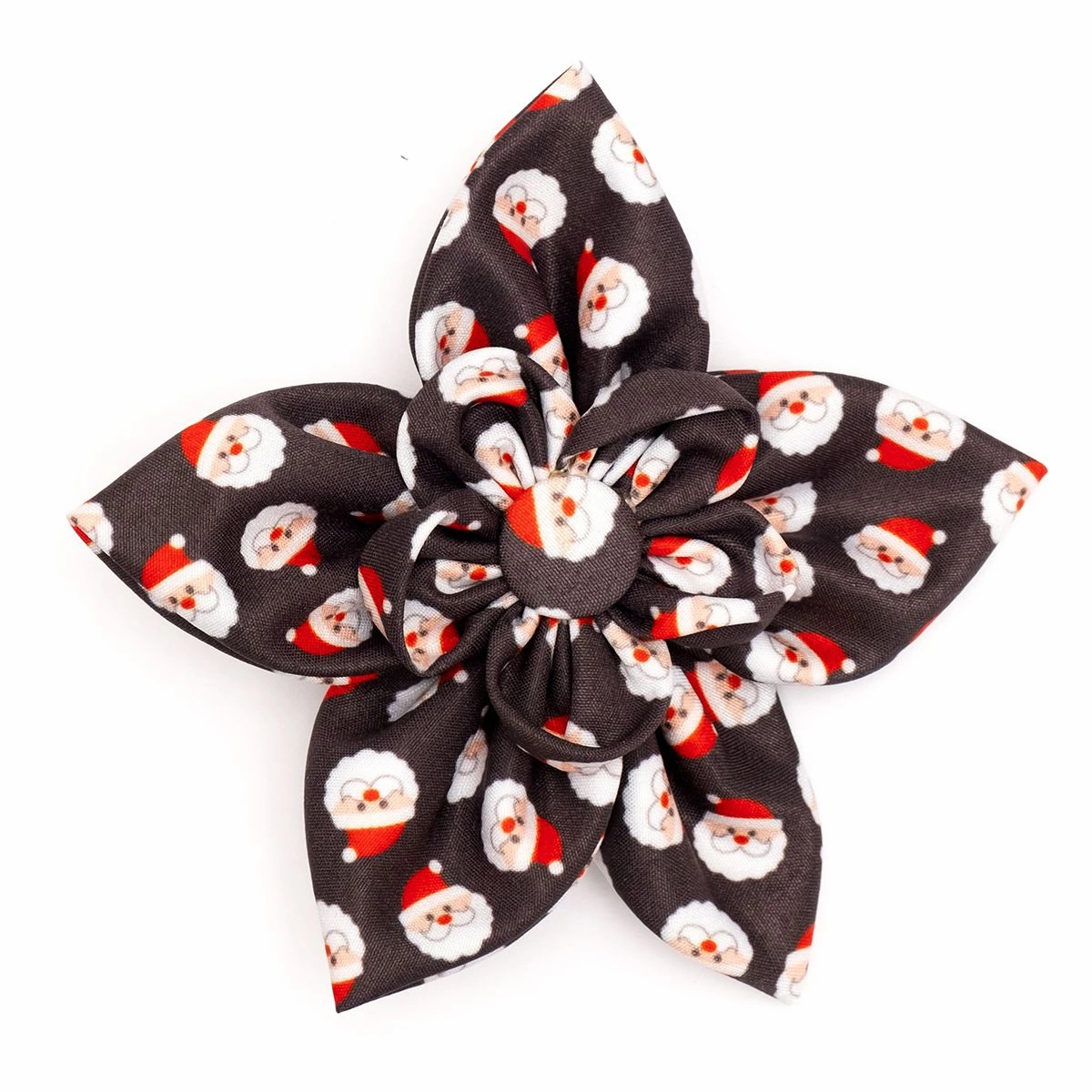 Santa Dog Collar Flower