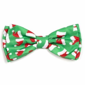 Santa Hats Dog Bow Tie dog collar accessory,collar decor