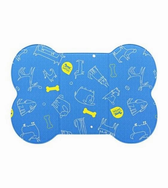 Sapsal Waterproof Soft Pet Mat For Cats & Dogs (Blue) dog bed,pet blanket