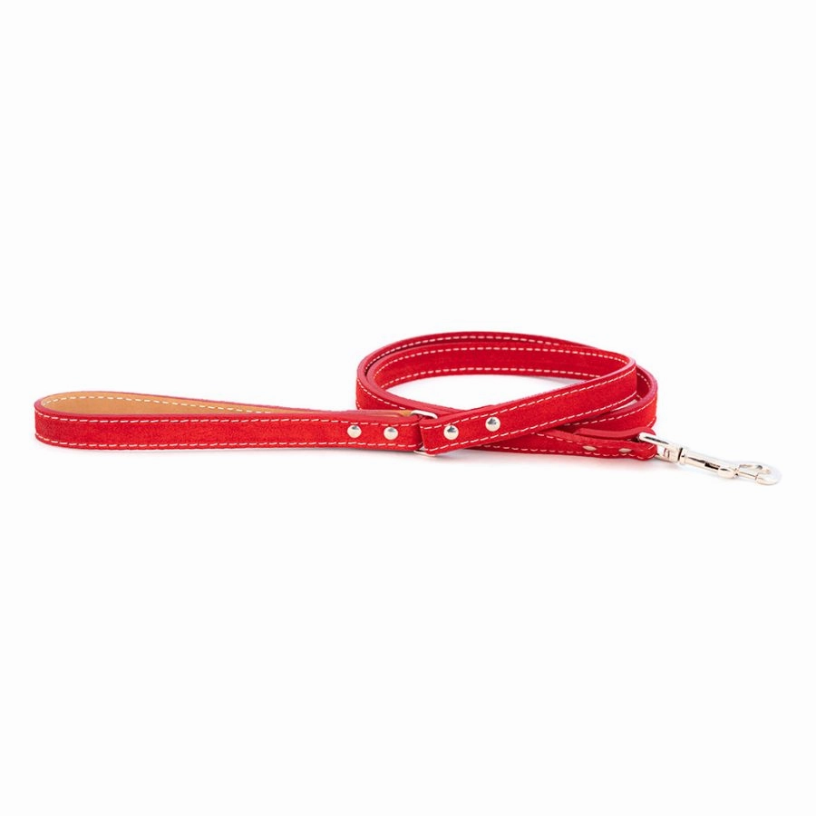 Saratoga Suede Dog Leash