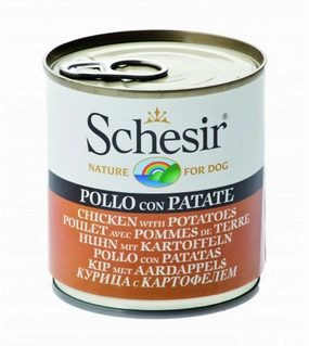 Schesir Wet Dog Food (Chicken with Potato) dog gifts,pet keepsakes