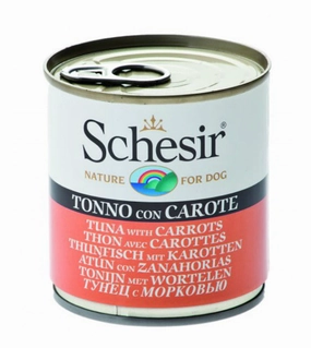 Schesir Wet Dog Food (Tuna With Carrots) dog gifts,pet keepsakes