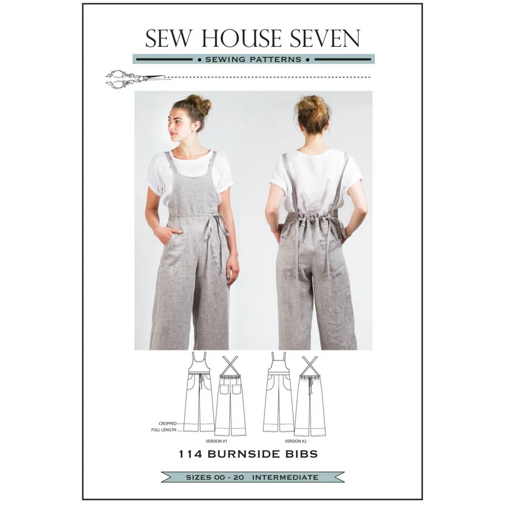 Sew House Seven Patterns Burnside Bibs