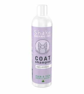 Shake Organic Coat (Relaxing) Flea & Tick Cat & Dog Shampoo interactive dog toy,tech pet toy