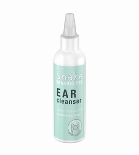 Shake Organic Ear Cleanser For Cats & Dogs pet housekeeping,dog mess kit