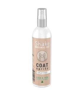 Shake Organic Flea & Tick Coat (Uplifting) Flea & Tick Spritz Spray For Cats & Dogs interactive dog toy,tech pet toy