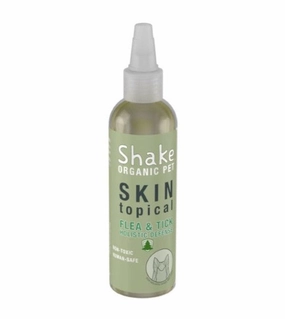 Shake Organic Skin (Flea & Tick) Topical Application For Cats & Dogs dog shampoo,bathing supplies