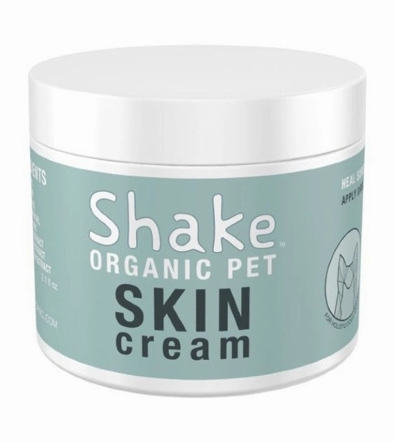 Shake Organic Skin Hot Spot & Itch Relief Cream For Cats & Dogs dog shampoo,bathing supplies