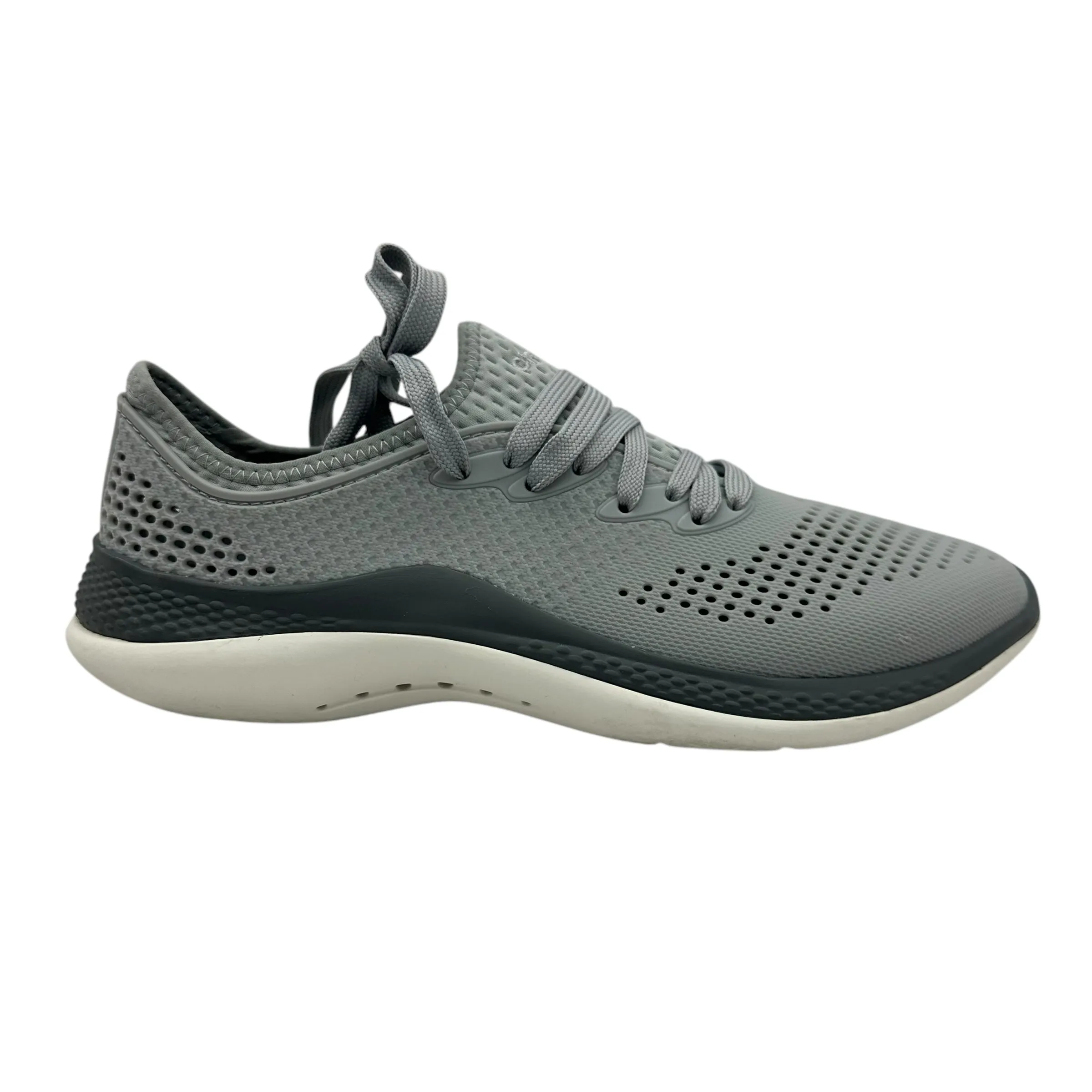 Shoes Athletic By Crocs In Grey, Size:9 crocs