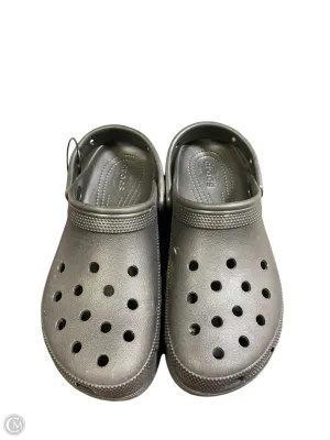 Shoes Flats By Crocs In Black, Size: 10 crocs