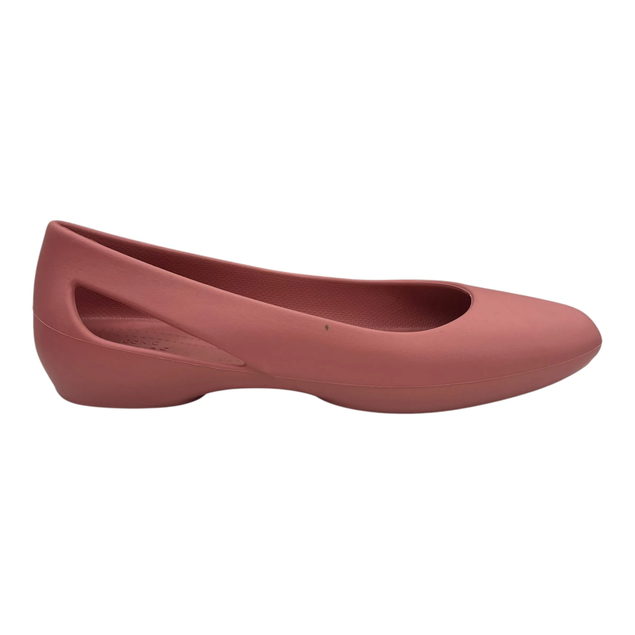 Shoes Flats By Crocs In Pink, Size:9 crocs