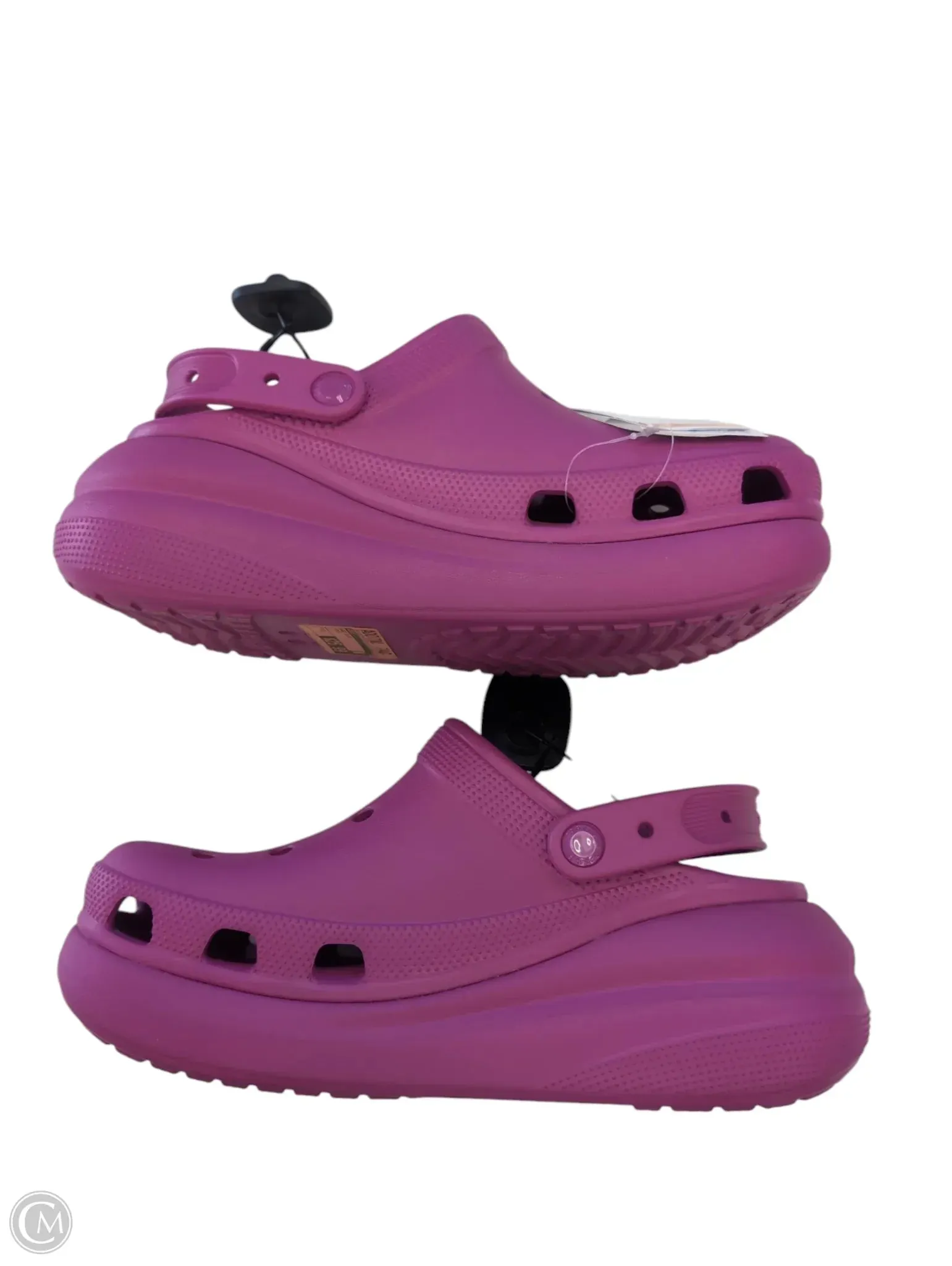 Shoes Flats By Crocs In Purple, Size: 11 crocs