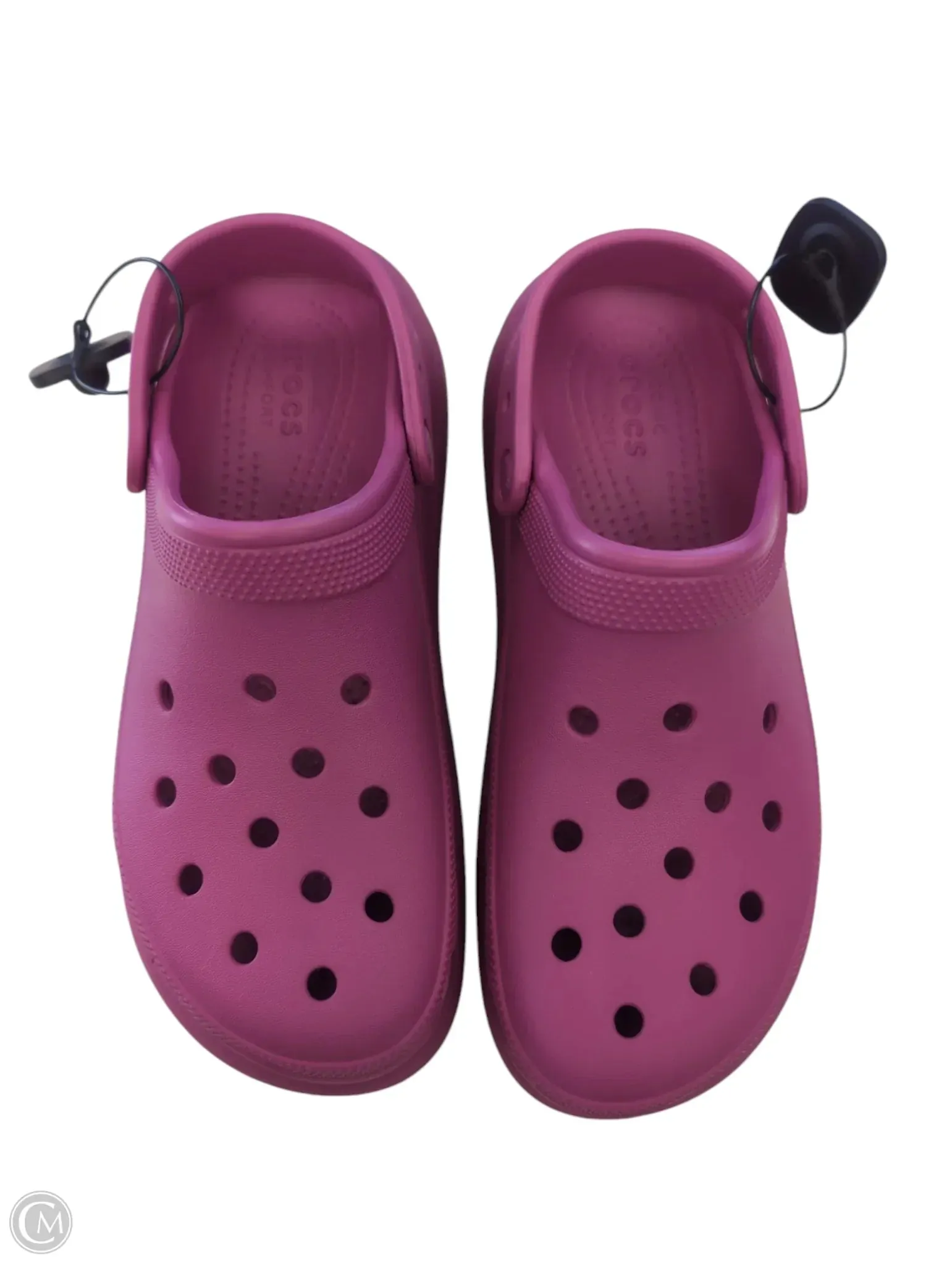 Shoes Flats By Crocs In Purple, Size: 11 crocs