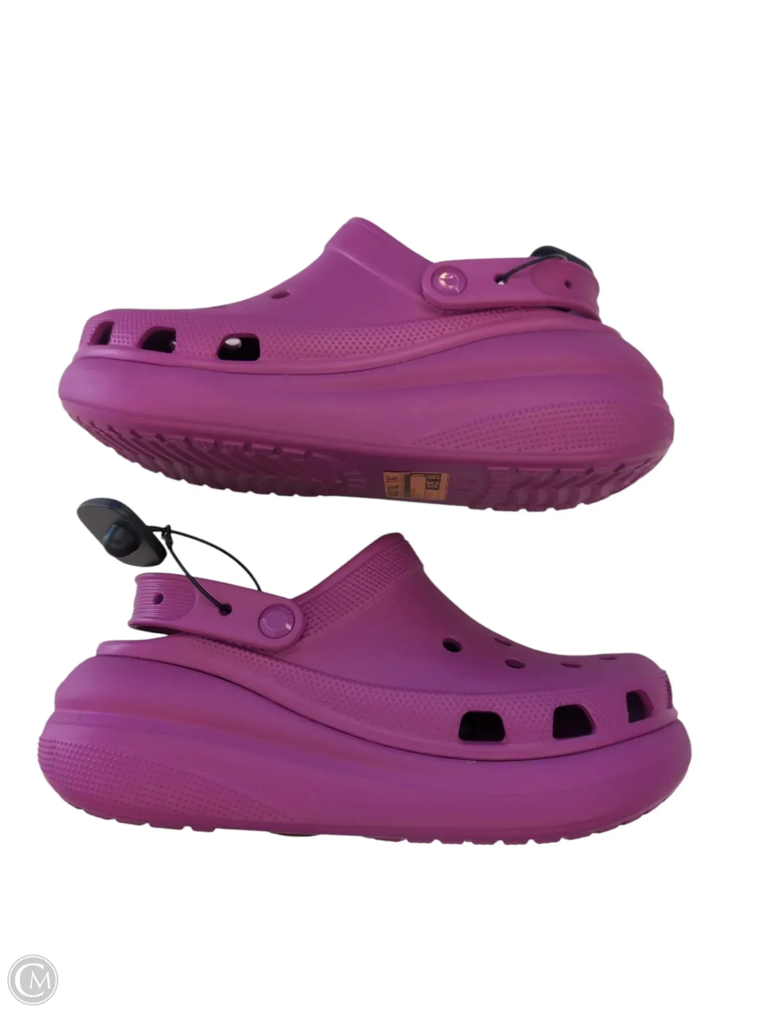 Shoes Flats By Crocs In Purple, Size: 11 crocs